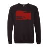 Unisex Sponge Fleece Raglan Crewneck Sweatshirt Thumbnail
