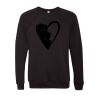 Unisex Sponge Fleece Raglan Crewneck Sweatshirt Thumbnail