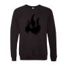 Unisex Sponge Fleece Raglan Crewneck Sweatshirt Thumbnail