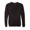 Unisex Sponge Fleece Raglan Crewneck Sweatshirt Thumbnail