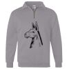 Nublend® Cadet Collar Quarter-Zip Sweatshirt Thumbnail