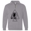 Nublend® Cadet Collar Quarter-Zip Sweatshirt Thumbnail