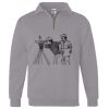 Nublend® Cadet Collar Quarter-Zip Sweatshirt Thumbnail