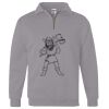 Nublend® Cadet Collar Quarter-Zip Sweatshirt Thumbnail